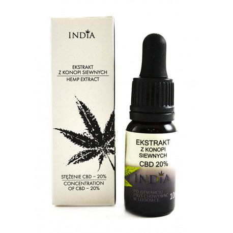 EKSTRAKT Z KONOPI SIEWNYCH CBD 10ml 20% CBD